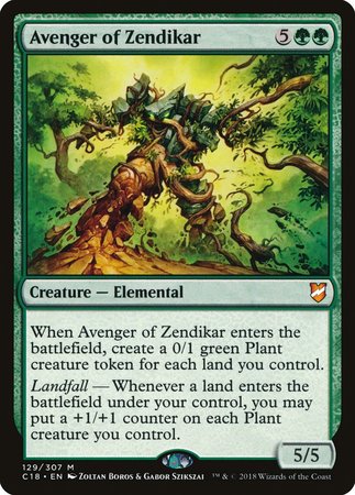 Avenger of Zendikar [Commander 2018] | Cracking-Singles