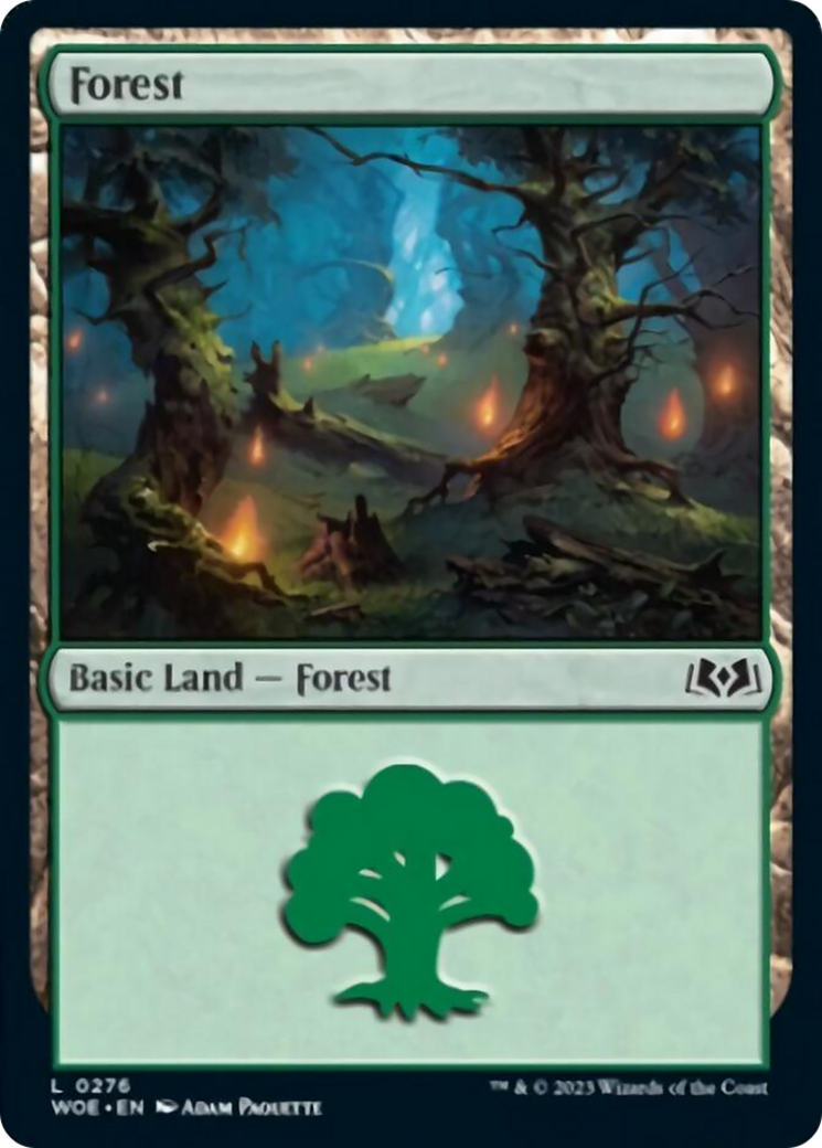 Forest (0276) [Wilds of Eldraine] | Cracking-Singles