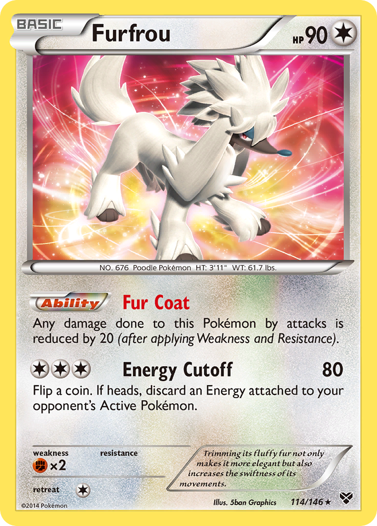 Furfrou (114/146) [XY: Base Set] | Cracking-Singles