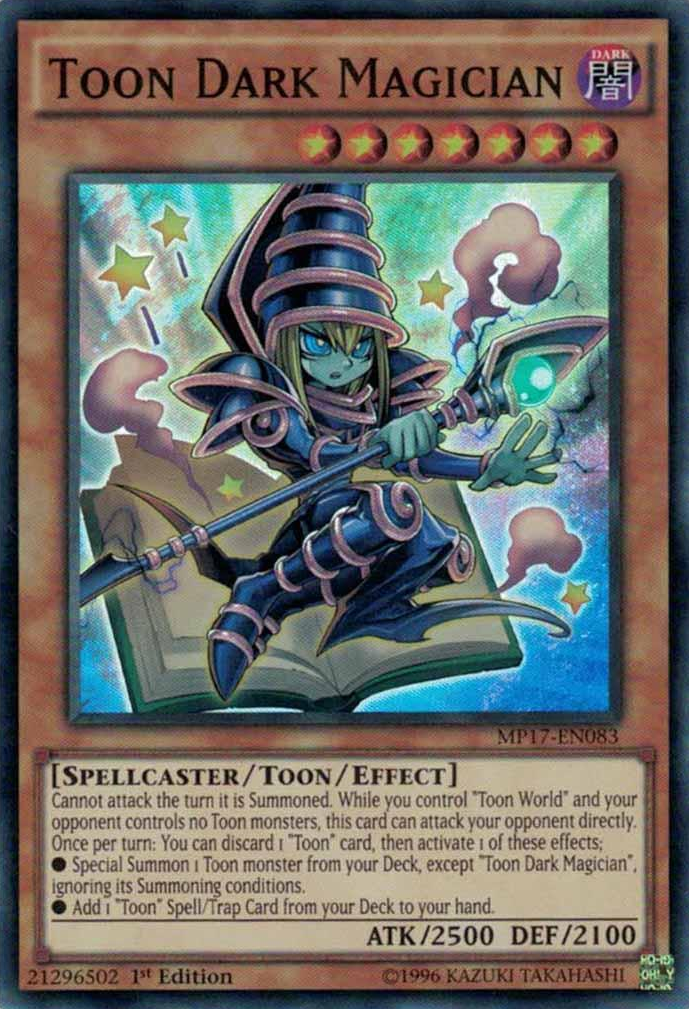 Toon Dark Magician [MP17-EN083] Super Rare | Cracking-Singles