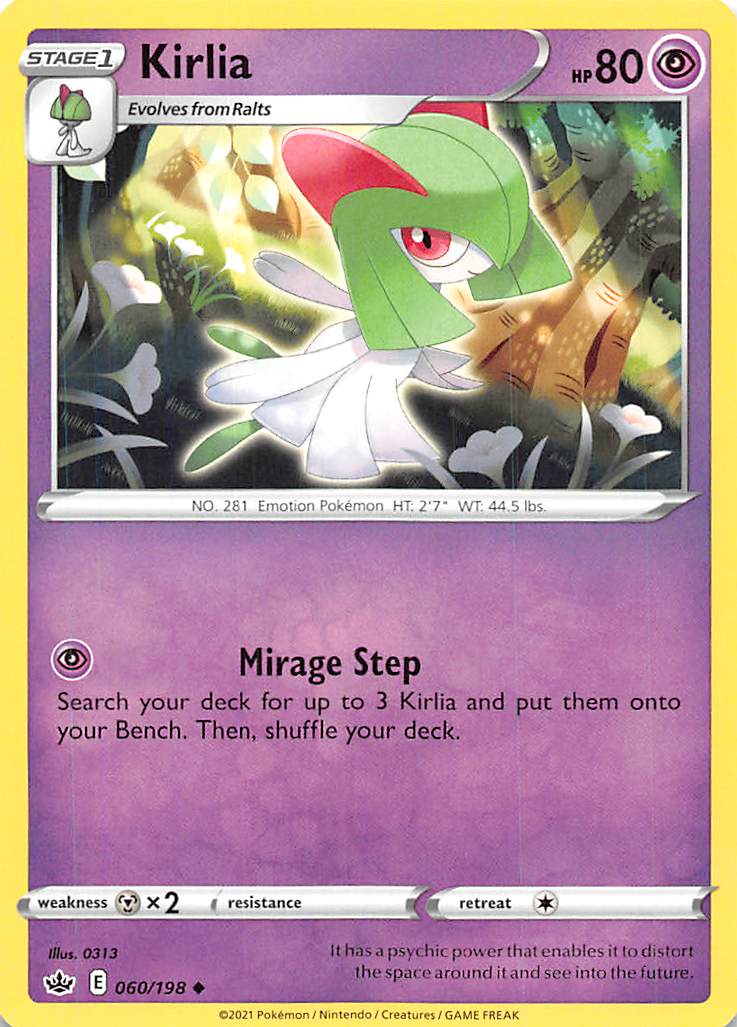 Kirlia (060/198) [Sword & Shield: Chilling Reign] | Cracking-Singles