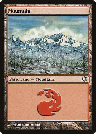 Mountain (378) [Coldsnap Theme Decks] | Cracking-Singles