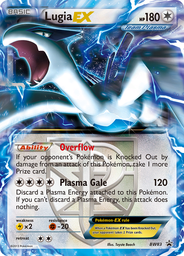 Lugia EX (BW83) [Black & White: Black Star Promos] | Cracking-Singles