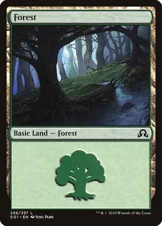 Forest (296) [Shadows over Innistrad] | Cracking-Singles