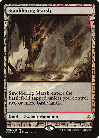 Smoldering Marsh [Zendikar Expeditions] | Cracking-Singles