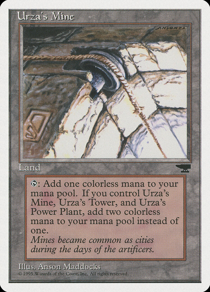 Urza's Mine (Pulley Embedded in Stone) [Chronicles] | Cracking-Singles