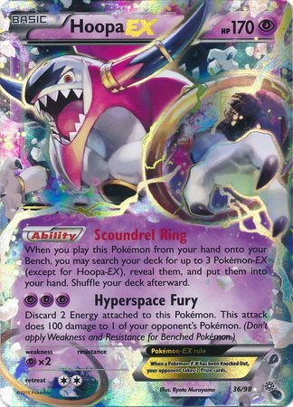 Hoopa EX (36/98) (Jumbo Card) [XY: Ancient Origins] | Cracking-Singles