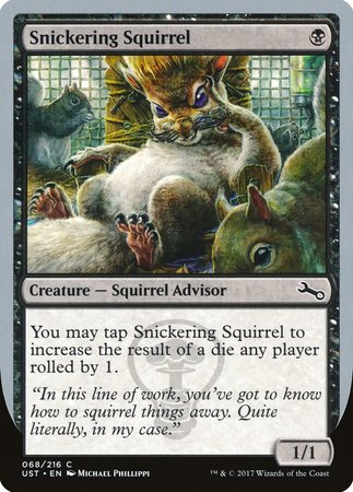 Snickering Squirrel [Unstable] | Cracking-Singles