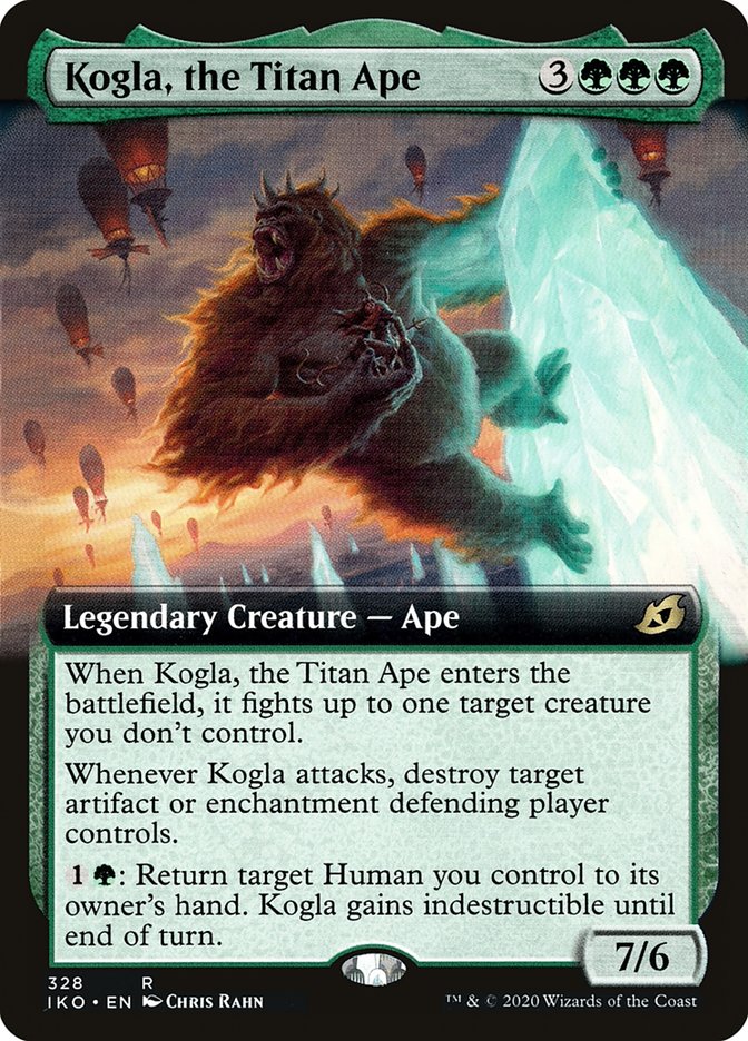 Kogla, the Titan Ape (Extended Art) [Ikoria: Lair of Behemoths] | Cracking-Singles