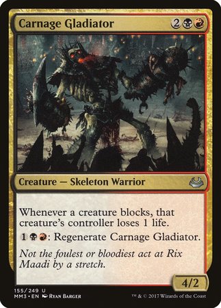 Carnage Gladiator [Modern Masters 2017] | Cracking-Singles