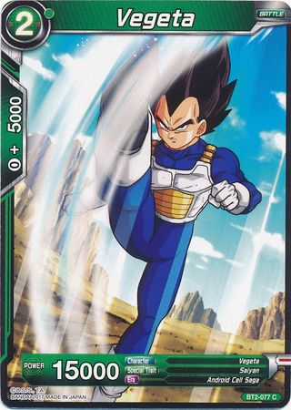 Vegeta [BT2-077] | Cracking-Singles