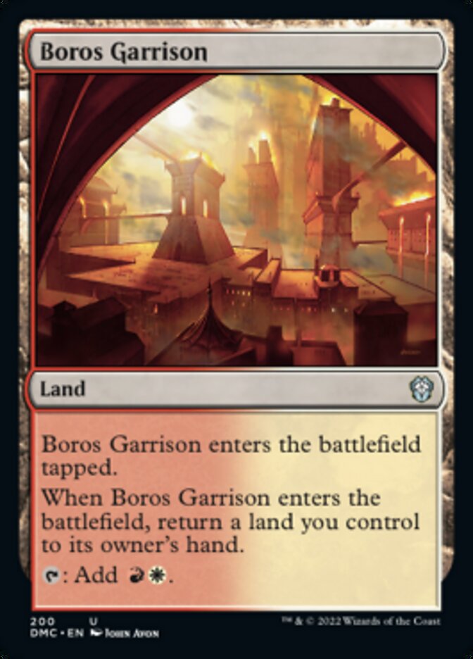 Boros Garrison [Dominaria United Commander] | Cracking-Singles