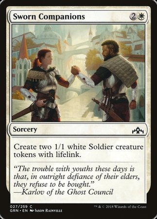 Sworn Companions [Guilds of Ravnica] | Cracking-Singles