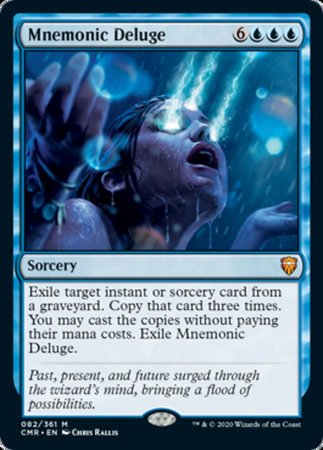 Mnemonic Deluge [Commander Legends] | Cracking-Singles