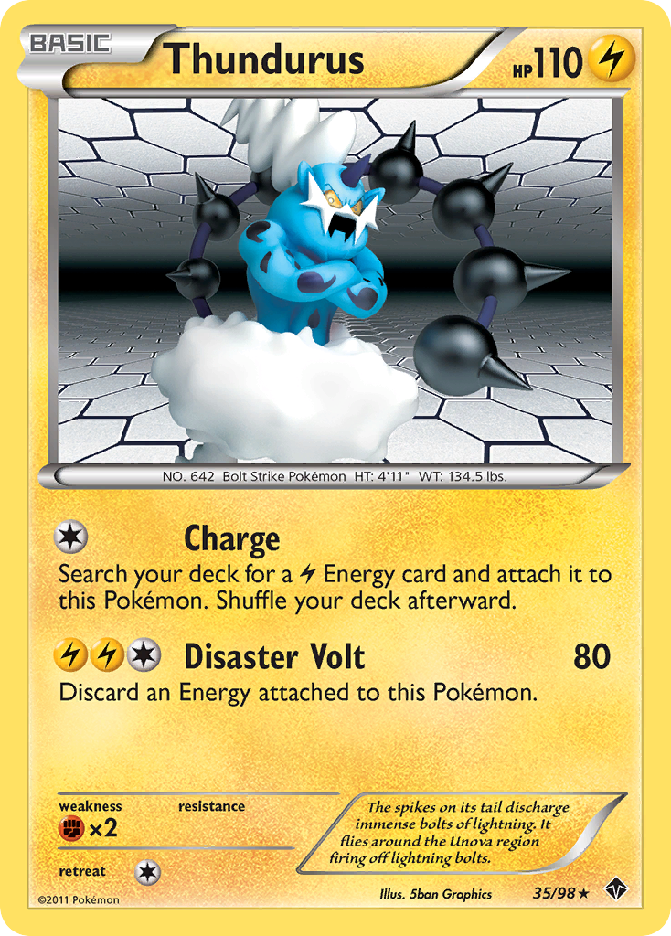 Thundurus (35/98) [Black & White: Emerging Powers] | Cracking-Singles