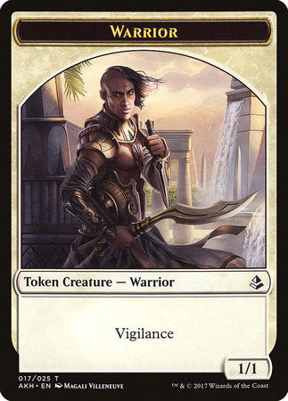 Warrior Token [Amonkhet Tokens] | Cracking-Singles