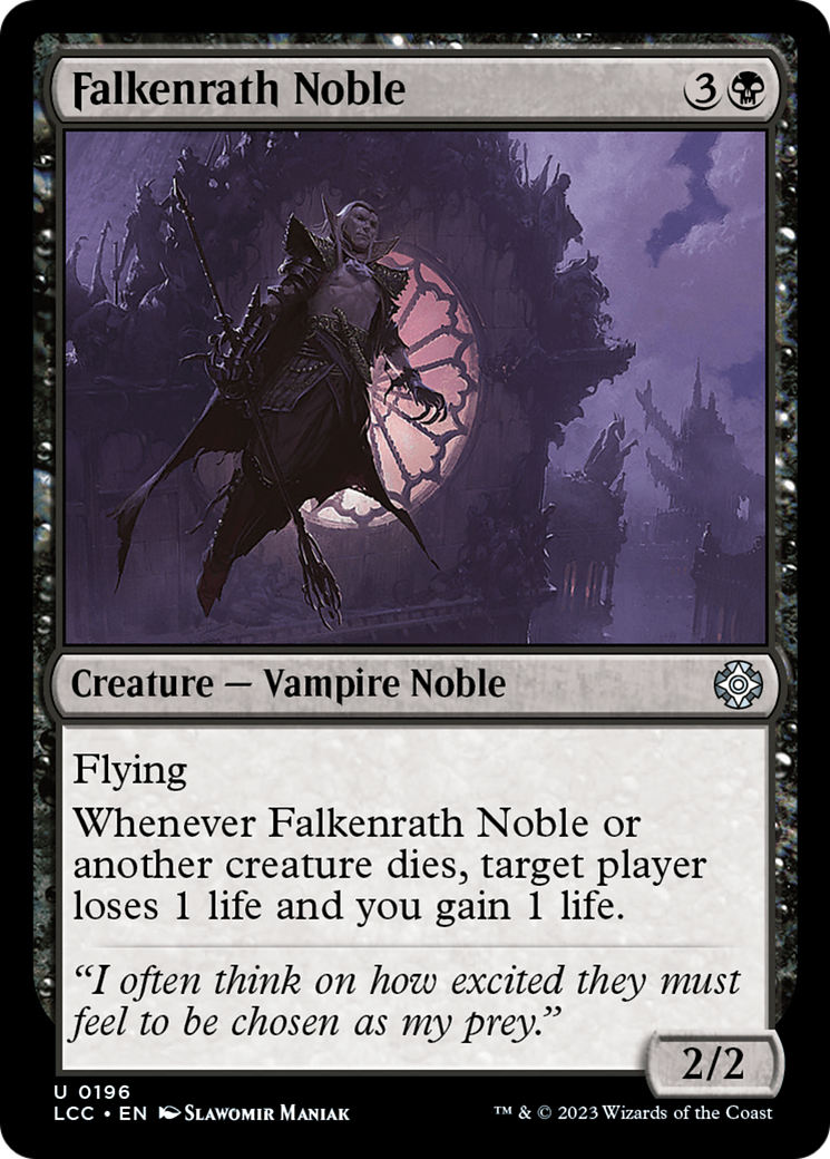 Falkenrath Noble [The Lost Caverns of Ixalan Commander] | Cracking-Singles