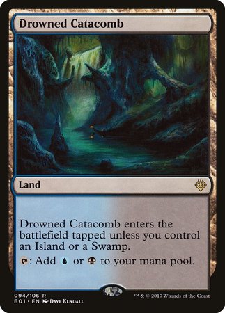 Drowned Catacomb [Archenemy: Nicol Bolas] | Cracking-Singles