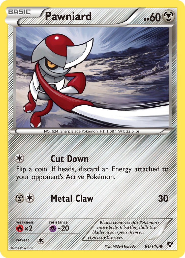 Pawniard (81/146) [XY: Base Set] | Cracking-Singles