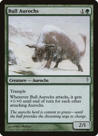 Bull Aurochs [Coldsnap] | Cracking-Singles