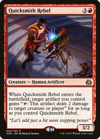 Quicksmith Rebel [Aether Revolt] | Cracking-Singles