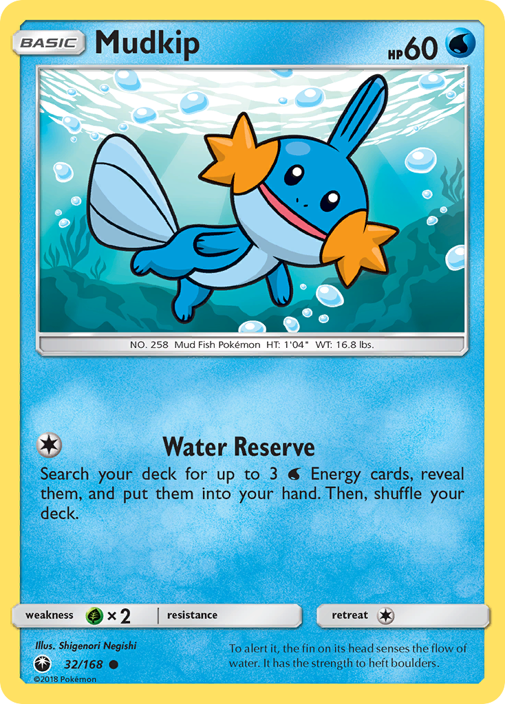 Mudkip (32/168) [Sun & Moon: Celestial Storm] | Cracking-Singles