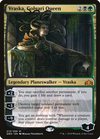 Vraska, Golgari Queen [Guilds of Ravnica Promos] | Cracking-Singles