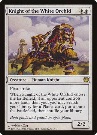 Knight of the White Orchid [Duel Decks: Knights vs. Dragons] | Cracking-Singles