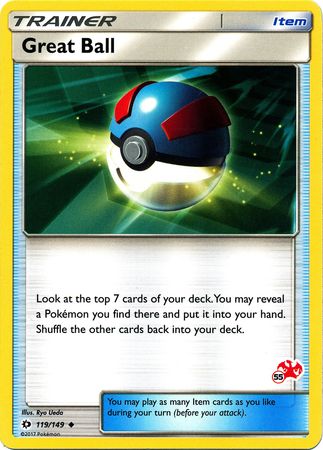 Great Ball (119/149) (Charizard Stamp #55) [Battle Academy 2020] | Cracking-Singles