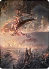 Needleverge Pathway Art Card [Zendikar Rising Art Series] | Cracking-Singles