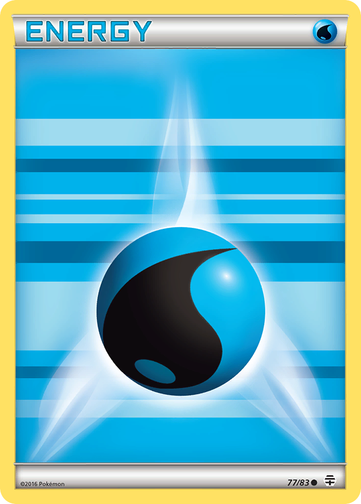 Water Energy (77/83) [XY: Generations] | Cracking-Singles