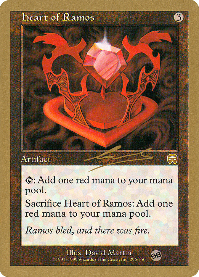 Heart of Ramos (Nicolas Labarre) (SB) [World Championship Decks 2000] | Cracking-Singles