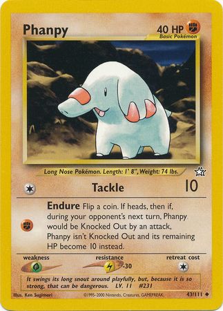 Phanpy (43/111) [Neo Genesis Unlimited] | Cracking-Singles