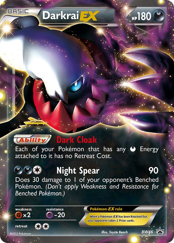 Darkrai EX (BW46) [Black & White: Black Star Promos] | Cracking-Singles