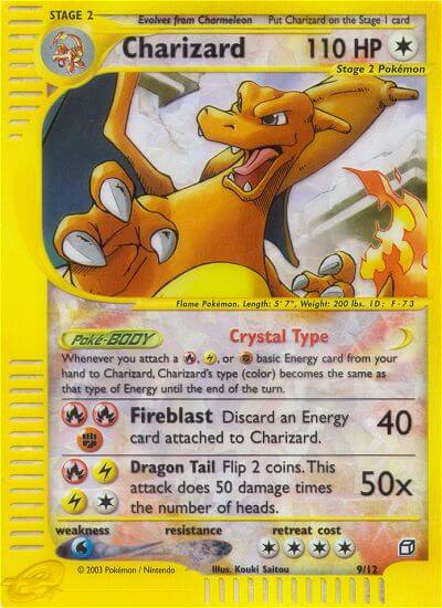 Charizard (9/12) [Box Topper] | Cracking-Singles