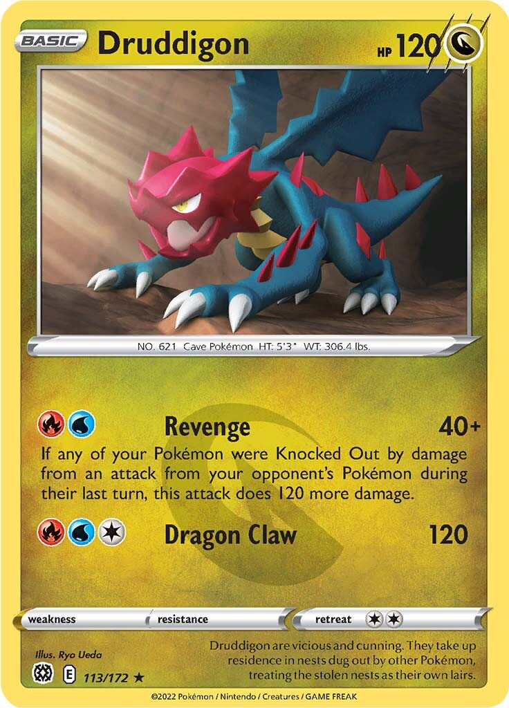 Druddigon (113/172) [Sword & Shield: Brilliant Stars] | Cracking-Singles