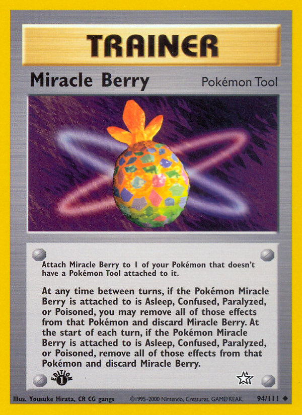 Miracle Berry (94/111) [Neo Genesis 1st Edition] | Cracking-Singles