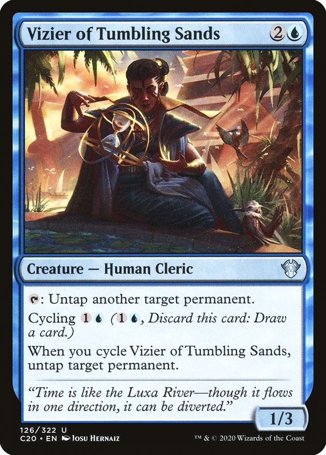 Vizier of Tumbling Sands [Commander 2020] | Cracking-Singles