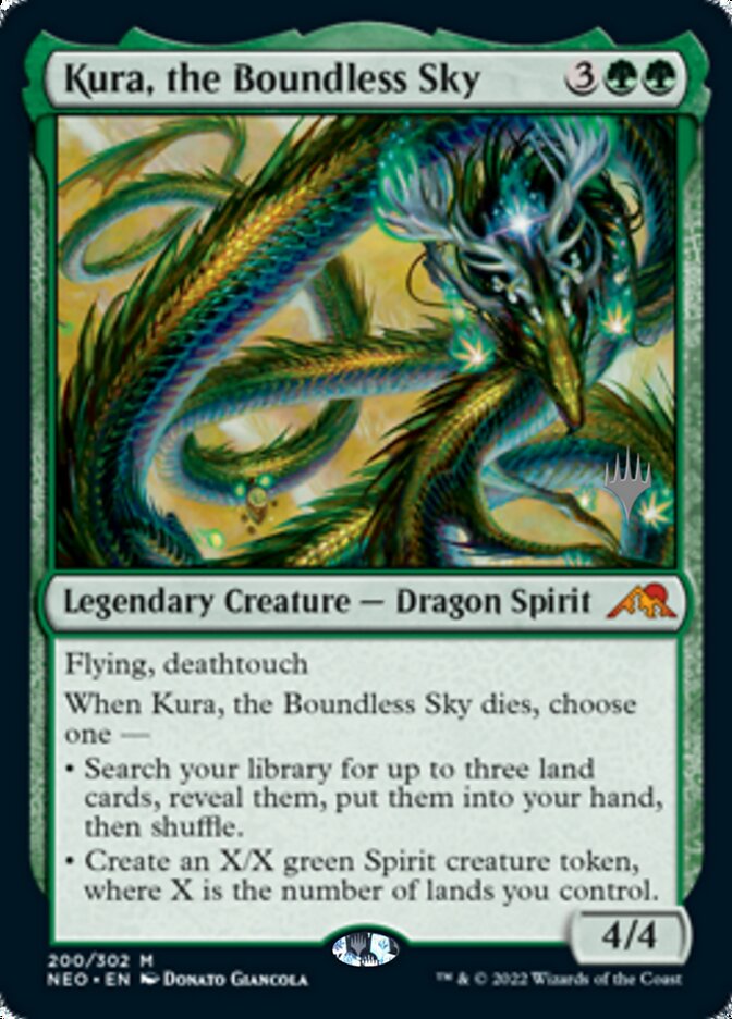 Kura, the Boundless Sky (Promo Pack) [Kamigawa: Neon Dynasty Promos] | Cracking-Singles