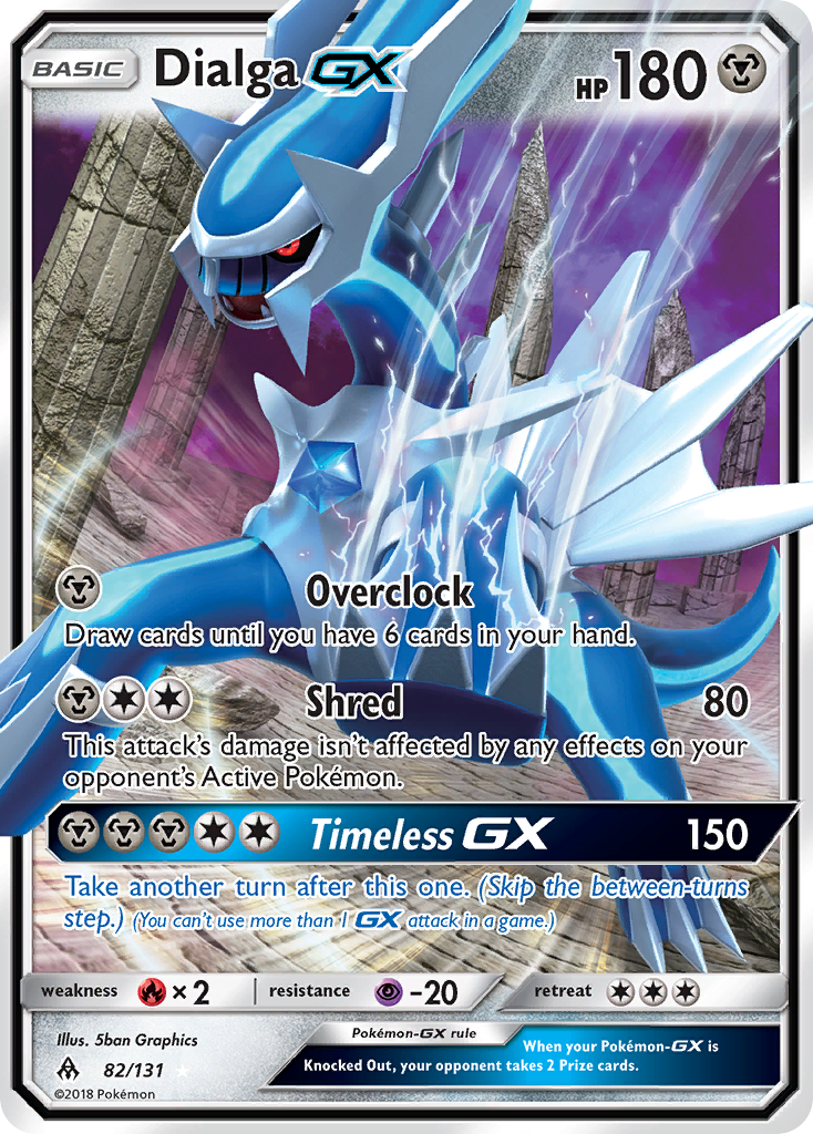 Dialga GX (82/131) [Sun & Moon: Forbidden Light] | Cracking-Singles