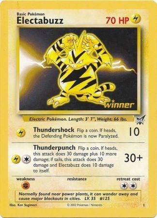 Electabuzz (1) (Jumbo Card) [Best of Promos] | Cracking-Singles