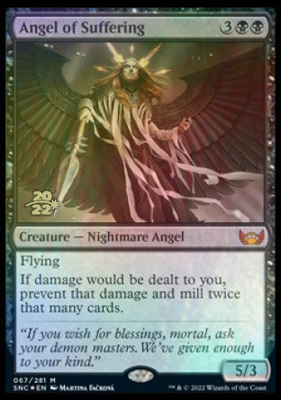 Angel of Suffering [Streets of New Capenna Prerelease Promos] | Cracking-Singles