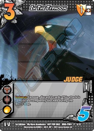 In the Typhoon (Judge) [Series 1 Promos] | Cracking-Singles