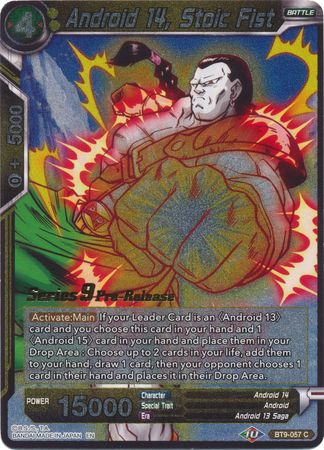 Android 14, Stoic Fist [BT9-057] | Cracking-Singles