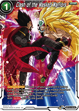 Clash of the Masked Warriors (Rare) [BT13-150] | Cracking-Singles