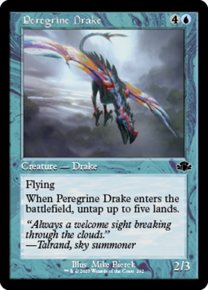 Peregrine Drake (Retro) [Dominaria Remastered] | Cracking-Singles