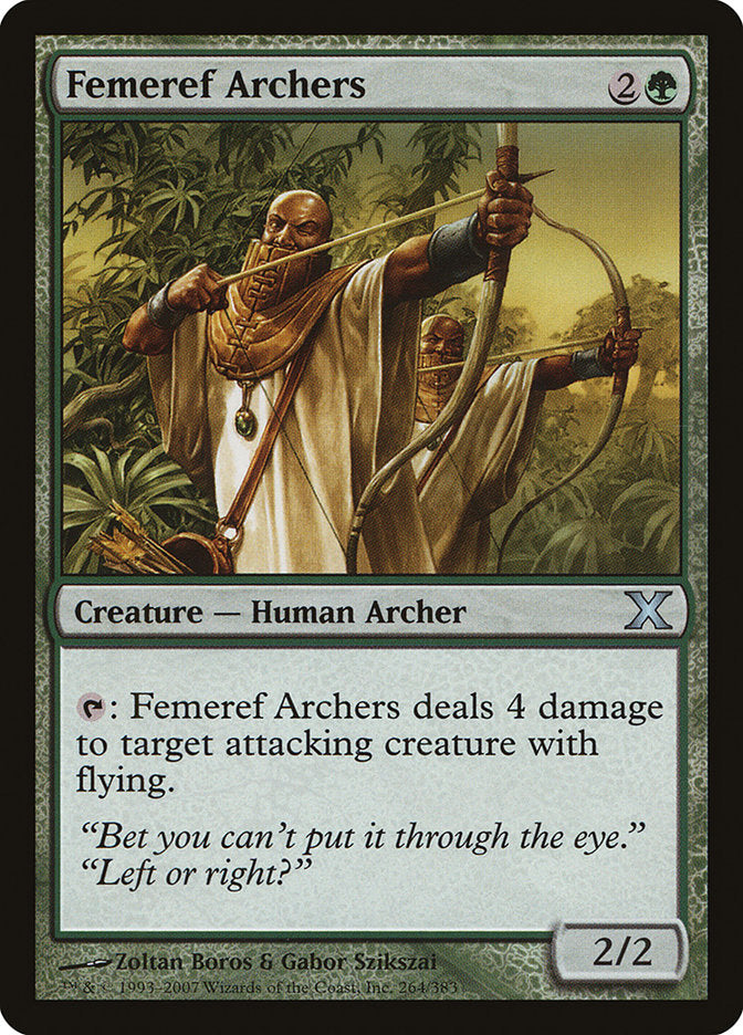 Femeref Archers [Tenth Edition] | Cracking-Singles