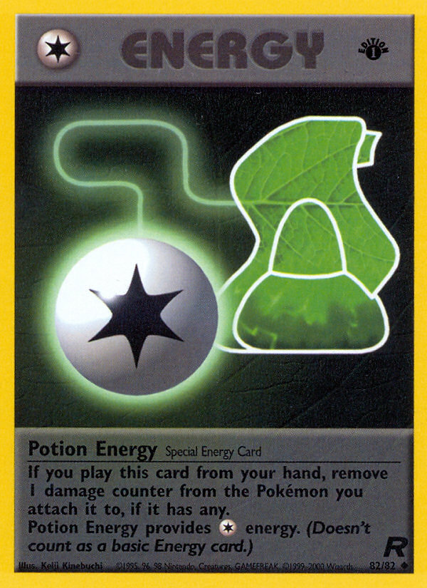 Potion Energy (82/82) [Team Rocket 1st Edition] | Cracking-Singles