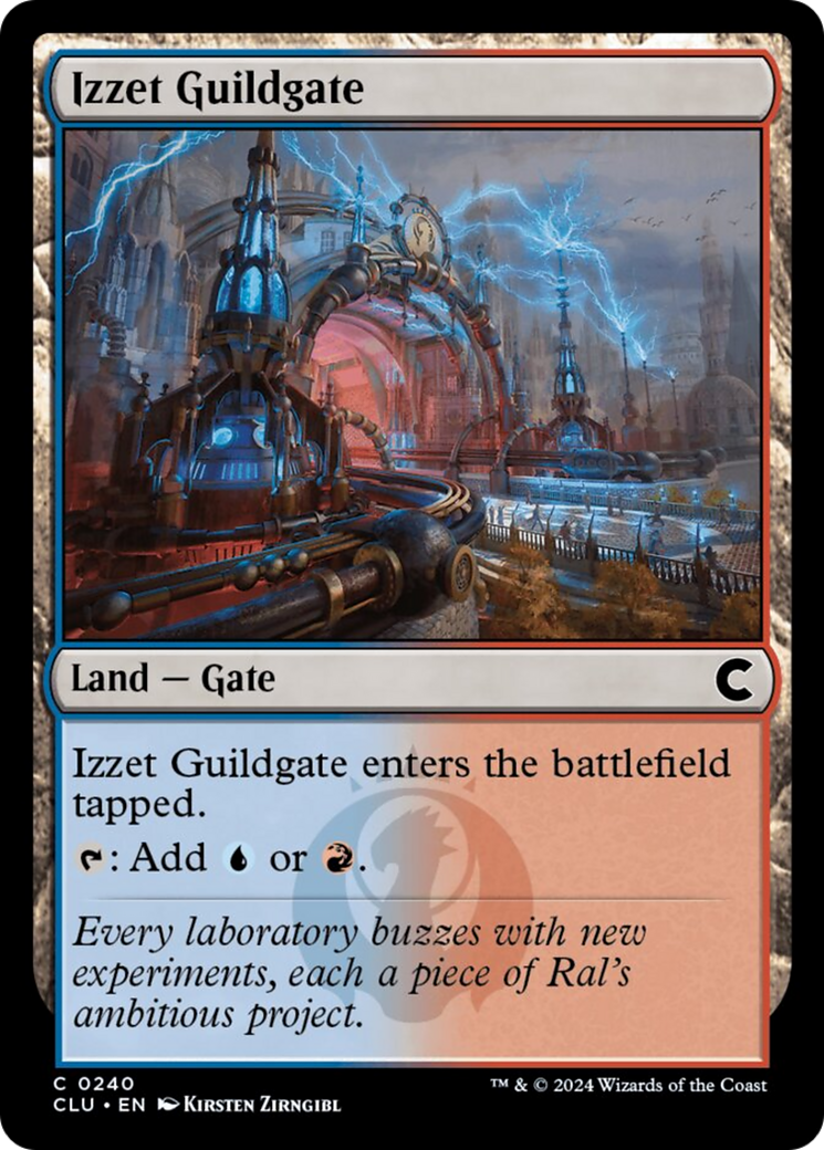 Izzet Guildgate [Ravnica: Clue Edition] | Cracking-Singles