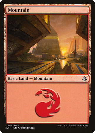 Mountain (265) [Amonkhet] | Cracking-Singles